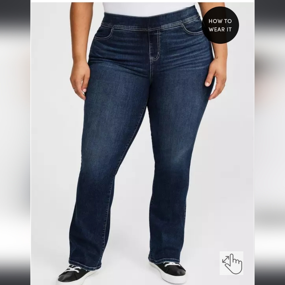 TORRID Lean Jean Slim Boot High-Rise Jean